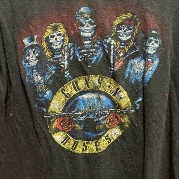 Guns N' Roses Black band tee - Picture 2 of 4